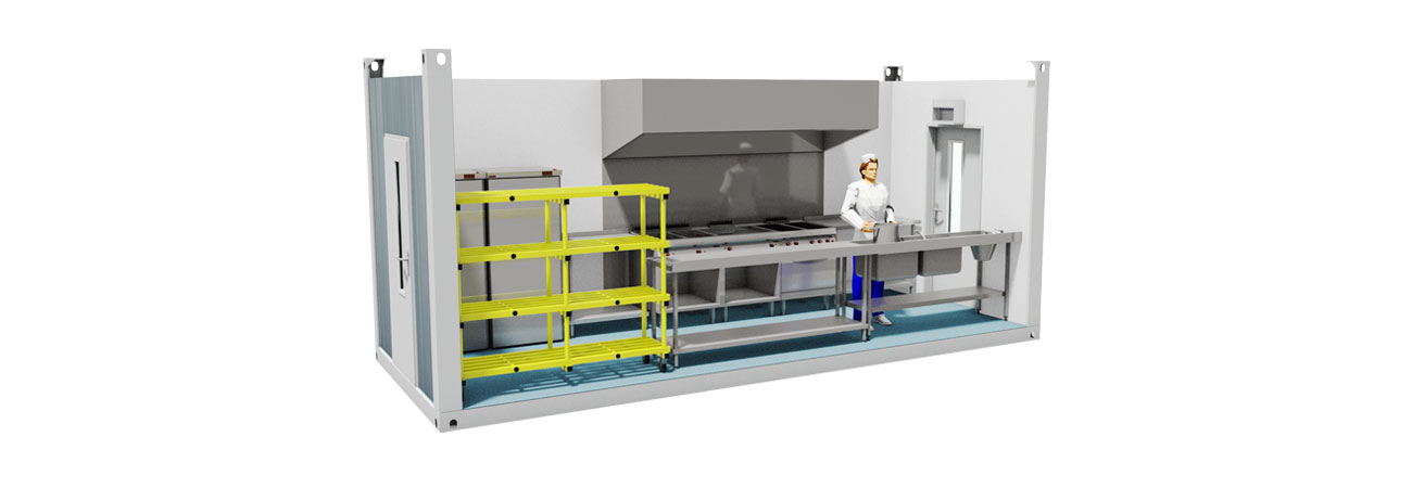 TW100-1 Remote Site Kitchen 100